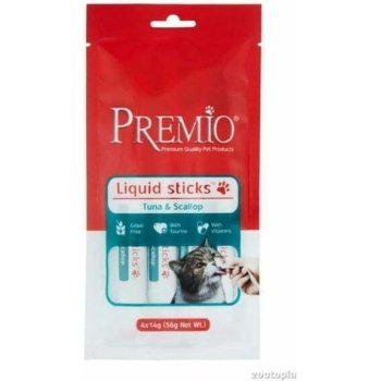 פרמיו דליקט שלוקים 56ג' טונה וצדפות לחתול Premio