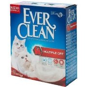 אוור קלין אדום מולטי קט למספר חתולים 8.3 ק"ג