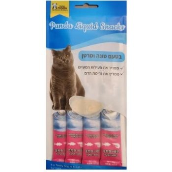 חטיפי שלוקים פנדה לחתול טונה וסרטן