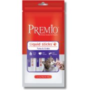 חטיף נוזלי פרמיו דליקט טונה וסרטנים לחתול - 56 גרם