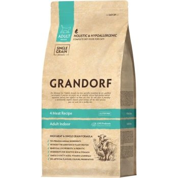 גרנדורף 4 סוגי בשר לחתולים בוגרים היפואלרגני 10 ק"ג (Copy)