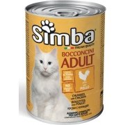 סימבה נתחי עוף ברוטב מזון רטוב לחתול – 400 גרם